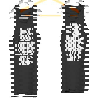 Fear Builds Walls Canotta - Novitaregali