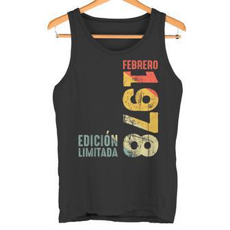 Febrero De 1978 Retro 1978 Año 1978Intage 1978 Desde 1978 Camiseta sin mangas - Regaloses