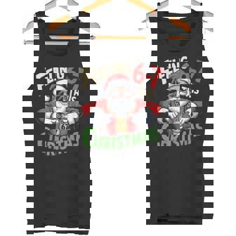 Feeling 6-7 This Christmas 67 Six Seven Christmas Kids Boys Tank Top | Mazezy