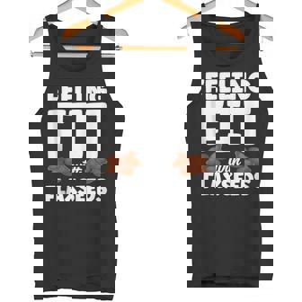 Feeling Fit With Flaxseeds Weightlifting Bodybuilding Tank Top Tank Top | Mazezy