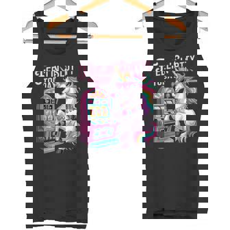 Feeling Slotty Today Casino Unicorn Slot Machine Tank Top | Mazezy