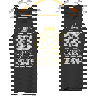 Fiesta De Cumpleaños Número 83 Del Rey De 83 Años Para Él Manga Larga Camiseta sin mangas - Regaloses