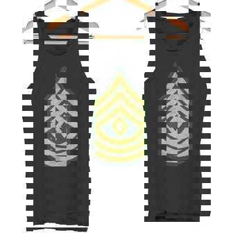 First Sergeant E-8 1SG Rank American Flag Veterans Day Papa Tank Top | Mazezy