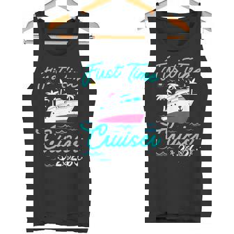 First Time Cruiser 2026 1st Cruise Vacation Family Couples Tank Top | Mazezy
