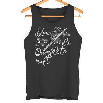 Flöte Musik Instrument Musikinstrument Querflöte Tank Top - Seseable