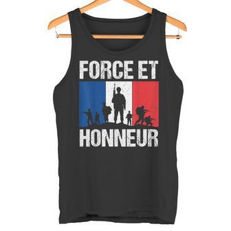 Force Et Honneur France Armée Françaisealeurs Militaires Débardeur e - Cadeauxyz