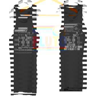 Never Forget Pluto Memorial Space Science Astronomy Tank Top | Mazezy