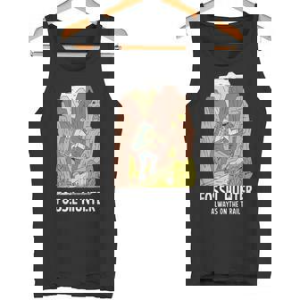 Fossil Hunter Rock Explorer Trail Adventure Discovery Tank Top | Mazezy