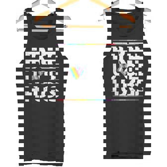 Free Uncle Hugs Support LGBT Proud Parades Rainbow Flag Tee Tank Top | Mazezy