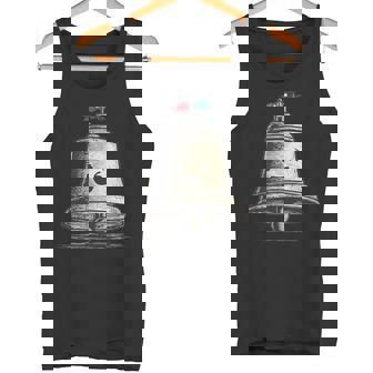 Freedom Bell Face For Ringing And Liberty Lovers Tank Top | Mazezy