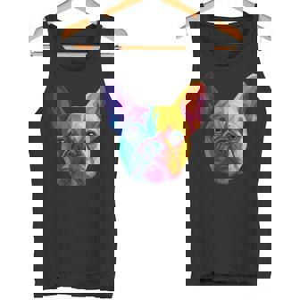 French Buldog Pop Art Portrait For Dog Owners Tank Top | Mazezy