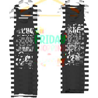 Friday Shopping Crew Christmas Lights Shopping Family Tank Top | Mazezy