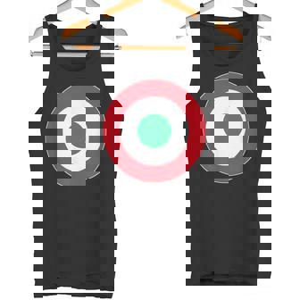 Fuerza Aérea Italiana Roundel Italia Fuerzas Armadas Camiseta sin mangas - Regaloses