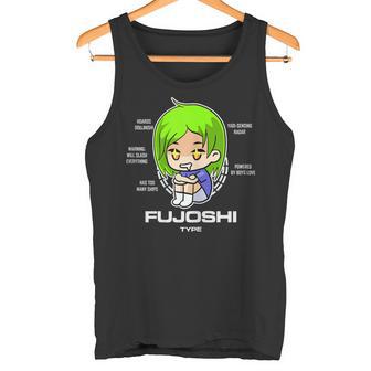 Fujoshi Type Femelle Otaku Anime Manga Fan Débardeur e - Cadeauxyz