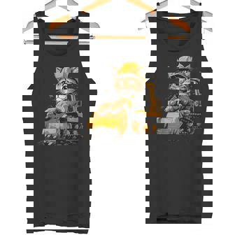 Cat 重機オペレーター タンクトップ - Kawaiitshirt