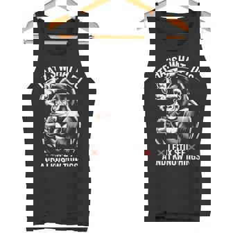 aying I Know Things 皮肉 ギャグ パンゴリラ レディース メンズ 長袖tシャツ タンクトップ - Kawaiitshirt