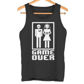Game Over Marriage Fun Daposa Per Addio Al Celibato Canotta - Novitaregali