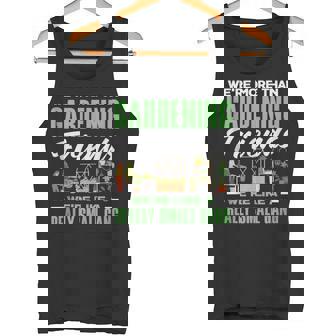 Gardening Friends Small Gang Gardener Buddy Plant Love Tank Top Tank Top | Mazezy