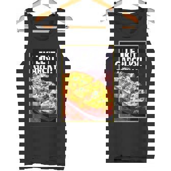 I Like It Garlicky Garlic Bread Tank Top | Mazezy