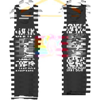 Gaytifa Drag Queens Against Fascism Resist No Kings LGBTQ Tank Top | Mazezy