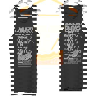 Geologist Don't Take For Granite タンクトップ - Kawaiitshirt