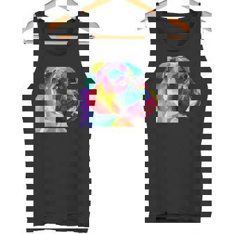 German Boxer Pop Art Portrait For Dog Owners Tank Top Tank Top | Mazezy