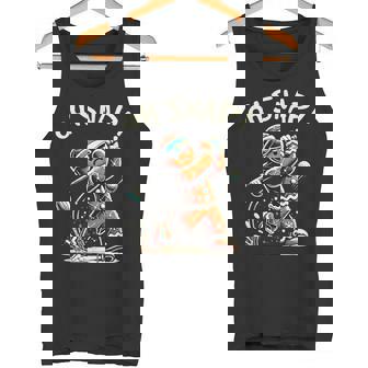 Gingerbread Man Oh Snap 67 Golfer Golf Meme Xmas Tank Top | Mazezy