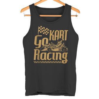 Go Kart Racing Go Kart Racer Go Cart Karting Motorsports Tank Top Tank Top | Mazezy