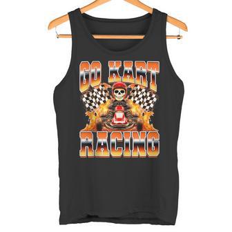 Go Kart Racing Go Kart Racer Go Karting 90s Bootleg Style Tank Top Tank Top | Mazezy