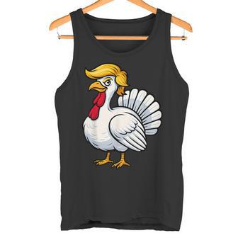 Gobble Turkey “Unconditionally Pardoned” Thanksgiving Tank Top | Mazezy
