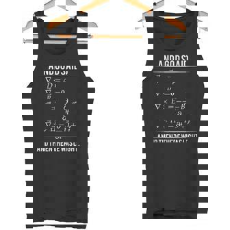 Godaid Maxwell Equations And Then There Was Light タンクトップ - Kawaiitshirt