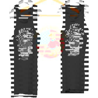 Golfing Duck Mistakes Were Made Vintage Style Tank Top | Mazezy