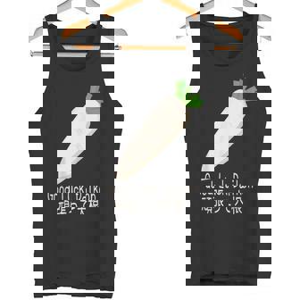 Good Luck Daikon 頑張って大根 タンクトップ - Kawaiitshirt