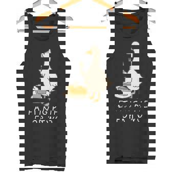 Goose Thanksgiving Couples Pregnancy Announcement Fall Tank Top | Mazezy