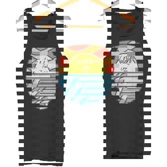 Gouldsboro Lake Pennsylvania PA Sunset Souvenir Tank Top | Mazezy