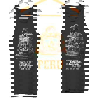 Grafico マルチカラー Chullo Peruano Machu Pichu タンクトップ - Kawaiitshirt