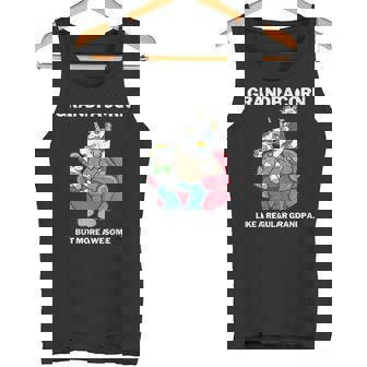 Grandpacorn For Granddad Unicorn Grandpa Tank Top | Mazezy