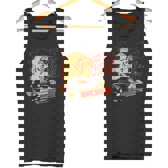 Groove On レトロビニールジャム、レトロビニールレコード タンクトップ - Kawaiitshirt