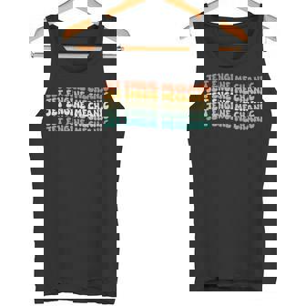 Groovy Jet Engine Mechanic Job Title Tank Top | Mazezy