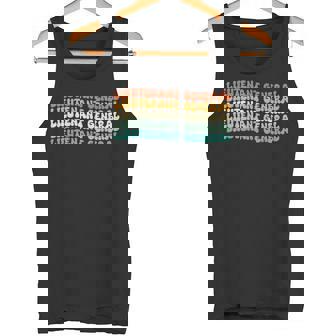 Groovy Lieutenant General Job Title Tank Top | Mazezy