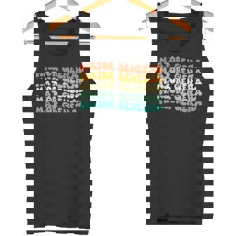 Groovy Major General Job Title Tank Top | Mazezy