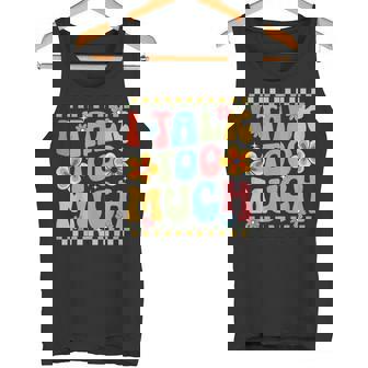 Groovy Wife Husband Couples Love Hearts Together Always Tank Top | Mazezy