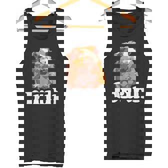 Guinea Pig Bruh Meme With Cute Pet Style Tank Top | Mazezy