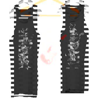 Guitareintage Bouledogue Français Punk Débardeur e - Cadeauxyz