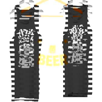 This Guy Needs a Beer Novelty Humor For Beer Lovers Weekend Tank Top | Mazezy