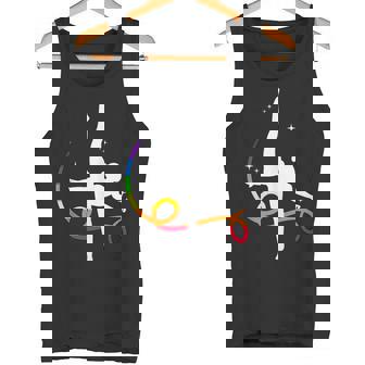 Gymnast Acrobat Gymnastics Gay LGBTQIA Pride Month Tank Top Tank Top | Mazezy