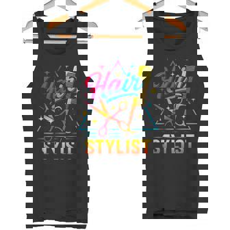 Hair Stylist Barber Trimmer Scissors Tank Top | Mazezy