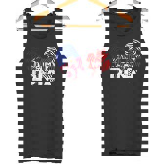 Haiti Haitian Canada Canadians It's In My DNA Flag Day Ayiti Tank Top | Mazezy