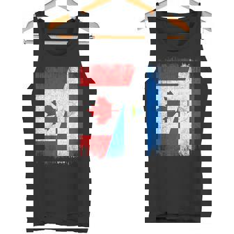 Half Canada Nicaragua Flag Canadian Nicaraguan Pride Roots Tank Top | Mazezy