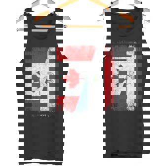 Half Canada Paraguay Flag Canadian Paraguayan Pride Roots Tank Top | Mazezy